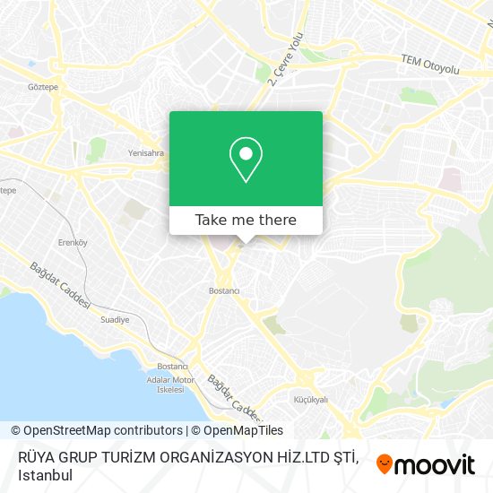 RÜYA GRUP TURİZM ORGANİZASYON HİZ.LTD ŞTİ map