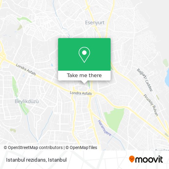 Istanbul rezıdans map