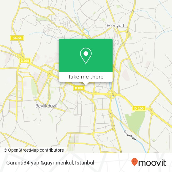 Garanti34 yapı&gayrimenkul map