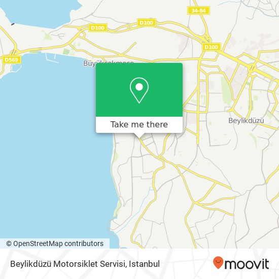 Beylikdüzü Motorsiklet Servisi map