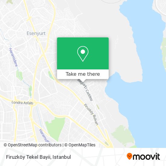 Firuzköy Tekel  Bayii map