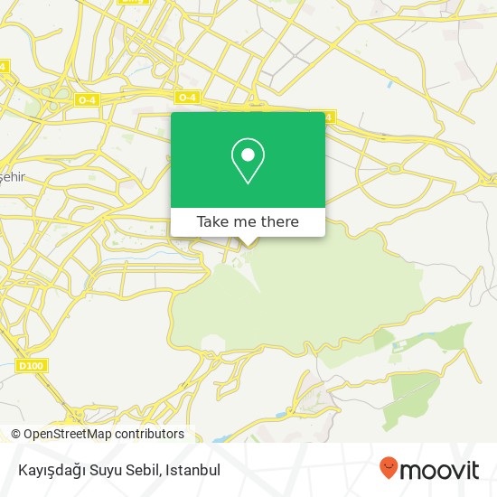 Kayışdağı Suyu Sebil map