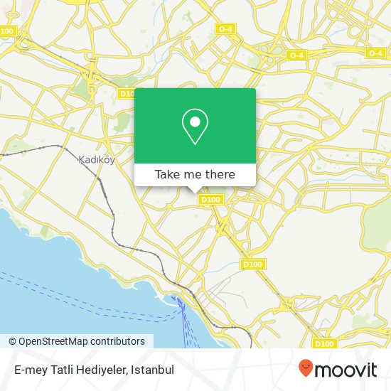 E-mey Tatli Hediyeler map