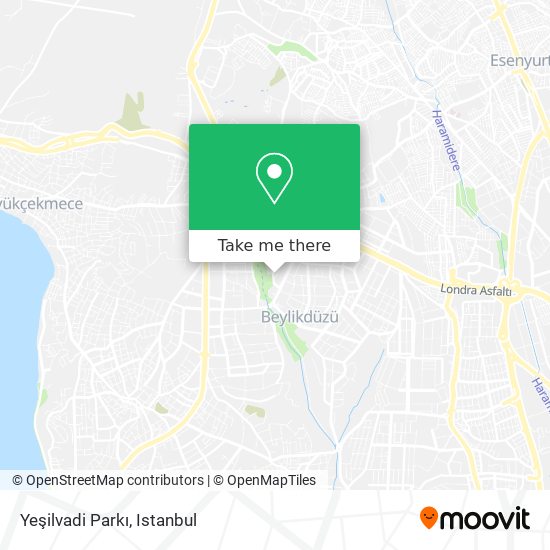 Yeşilvadi Parkı map