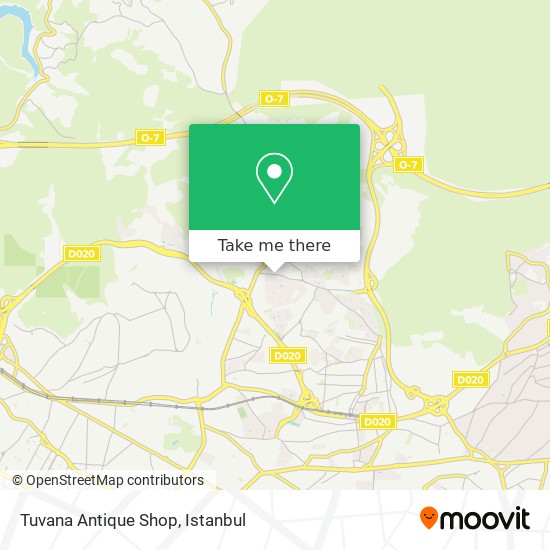 Tuvana Antique Shop map