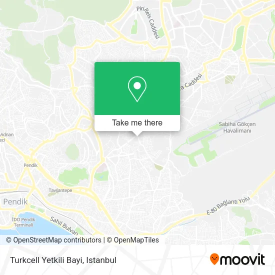 Turkcell Yetkili Bayi map