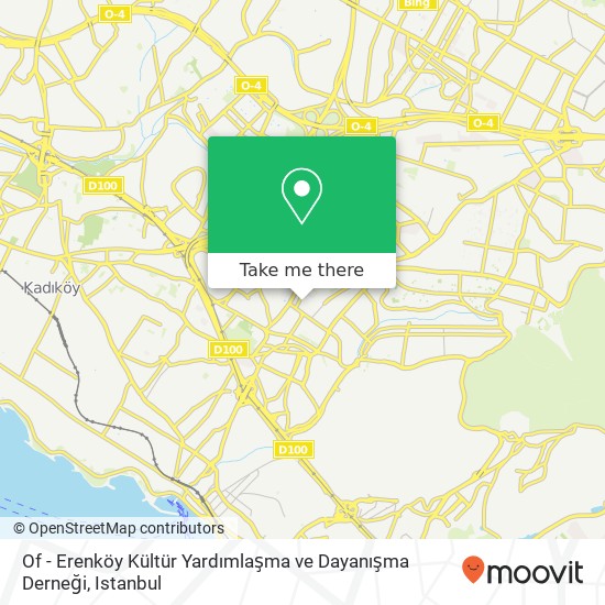 Of - Erenköy Kültür Yardımlaşma ve Dayanışma Derneği map