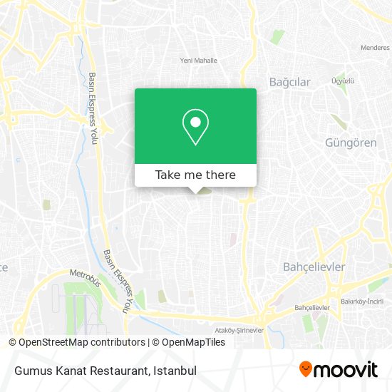 Gumus Kanat Restaurant map