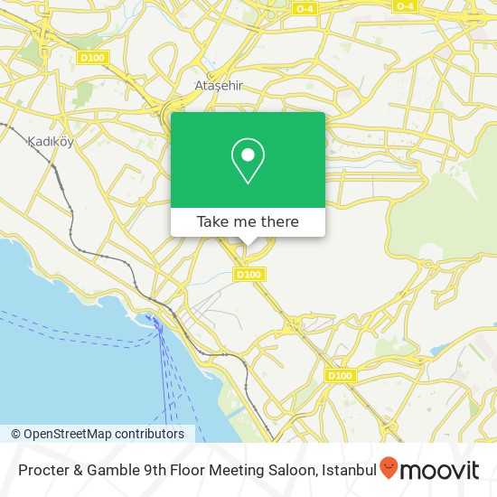 Procter & Gamble 9th Floor Meeting Saloon map