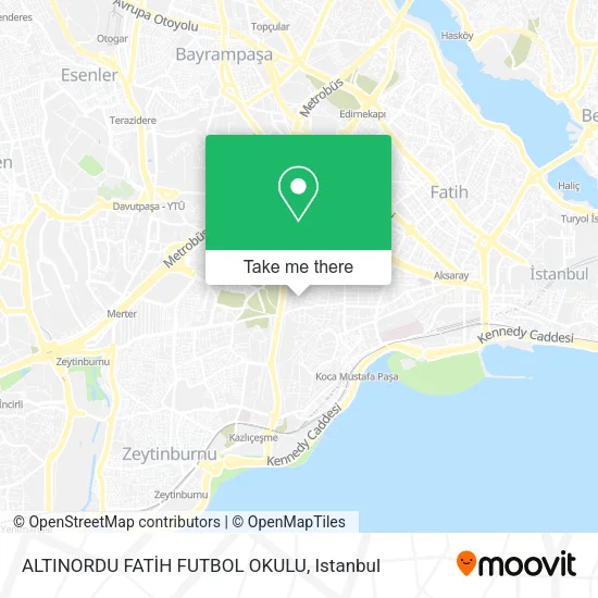 ALTINORDU FATİH FUTBOL OKULU map