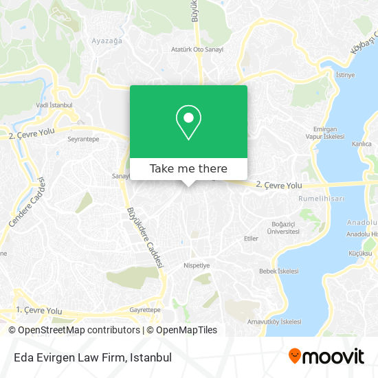 Eda Evirgen Law Firm map