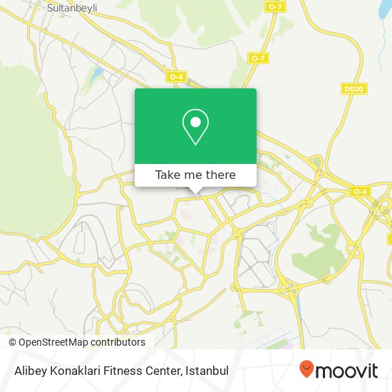 Alibey Konaklari Fitness Center map