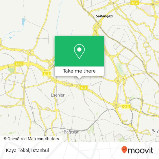 Kaya Tekel map
