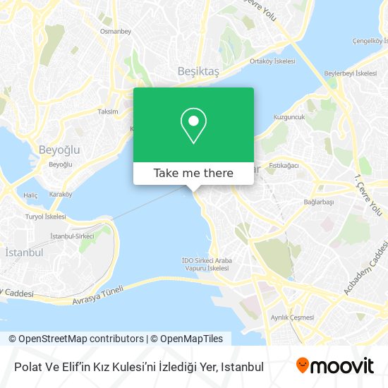 Polat Ve Elif’in Kız Kulesi’ni İzlediği Yer map