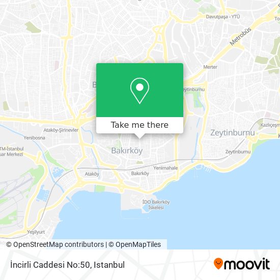 İncirli Caddesi No:50 map