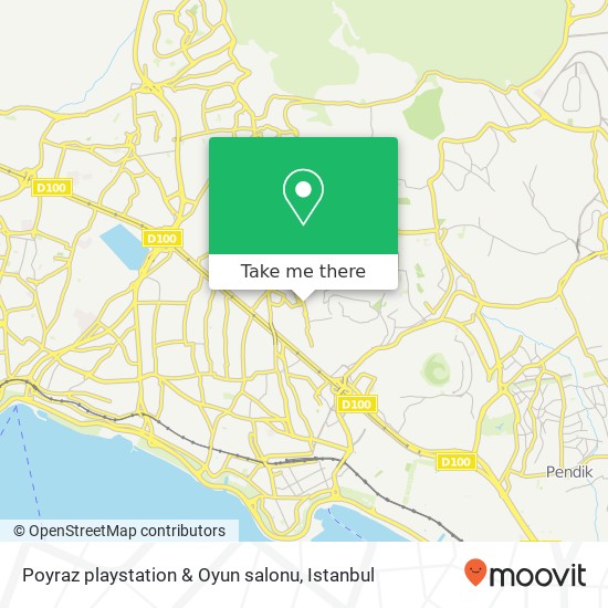 Poyraz playstation & Oyun salonu map