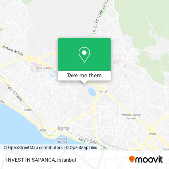 INVEST IN SAPANCA map