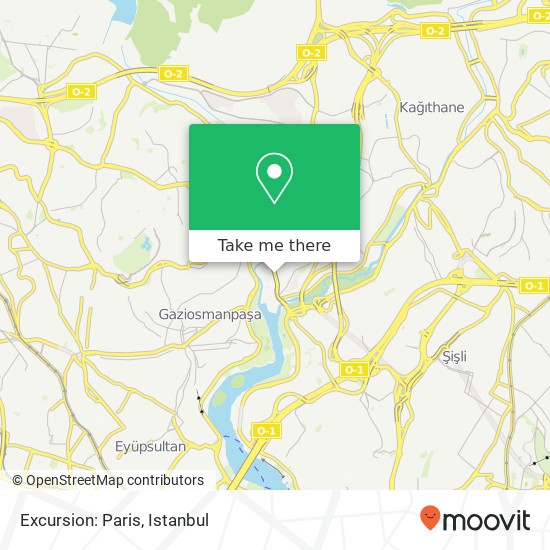 Excursion: Paris map