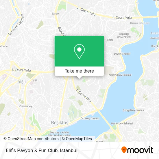 Elif's Pavyon & Fun Club map