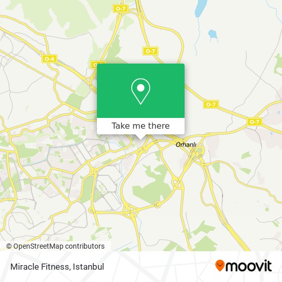 Miracle Fitness map