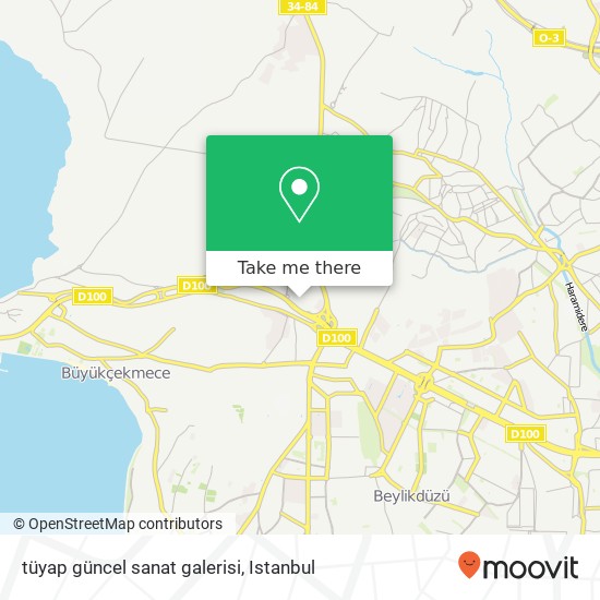 tüyap güncel sanat galerisi map