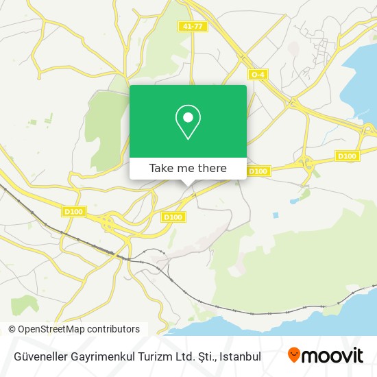 Güveneller Gayrimenkul Turizm Ltd. Şti. map