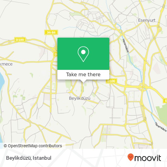 Beylikdüzü map