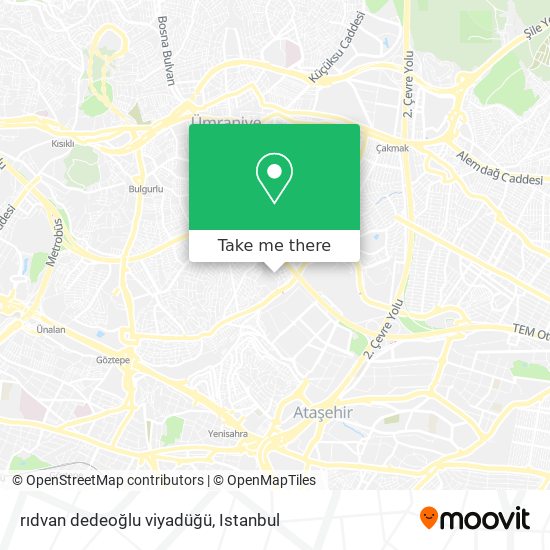 rıdvan dedeoğlu viyadüğü map