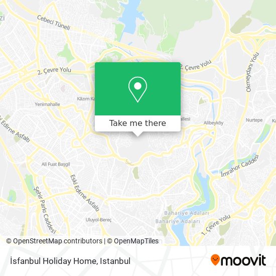 İsfanbul Holiday Home map