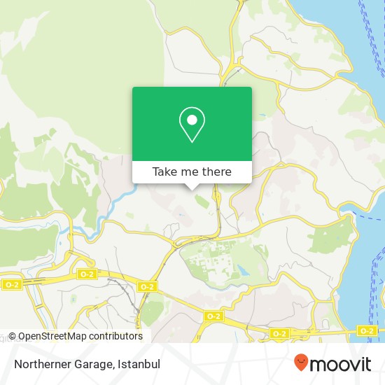 Northerner Garage map