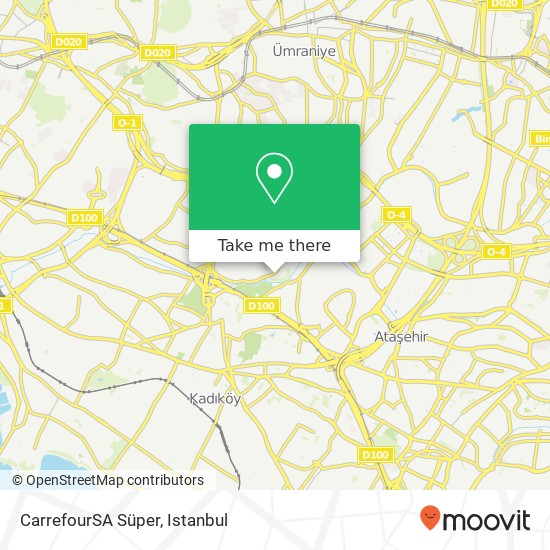 CarrefourSA Süper map