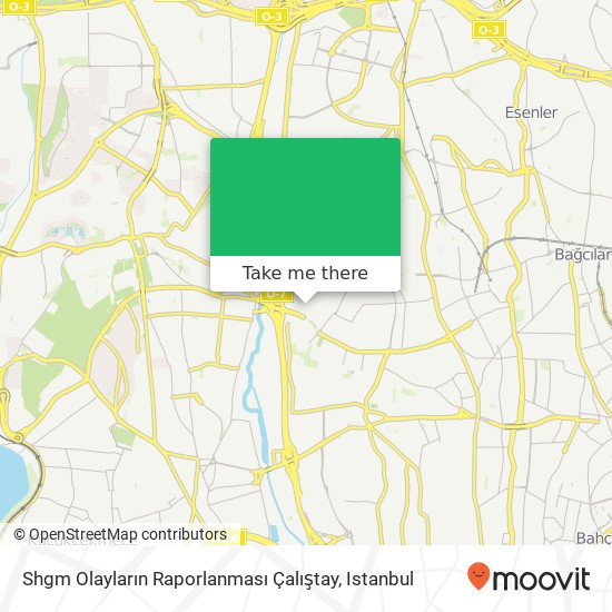 Shgm Olayların Raporlanması Çalıştay map