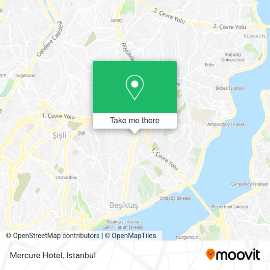 Mercure Hotel map