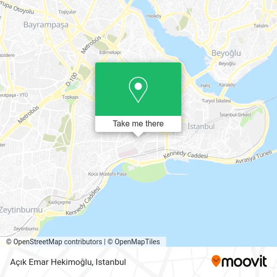 Açık Emar Hekimoğlu map