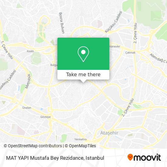 MAT YAPI Mustafa Bey Rezidance map