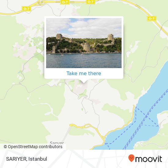 SARIYER map