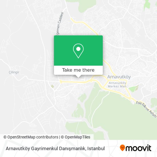 Arnavutköy Gayrimenkul Danışmanlık map