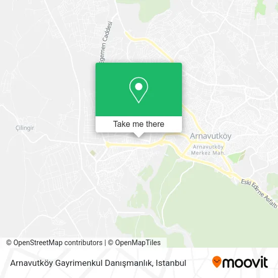 Arnavutköy Gayrimenkul Danışmanlık map