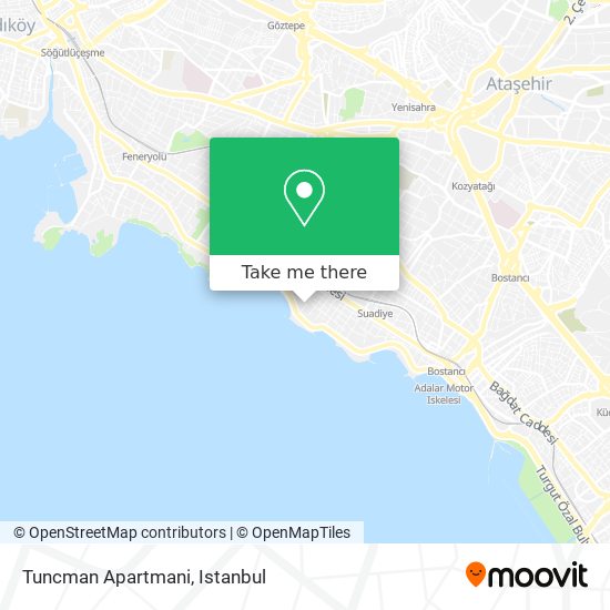 Tuncman Apartmani map