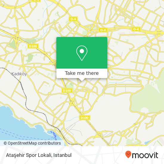 Ataşehir Spor Lokali map