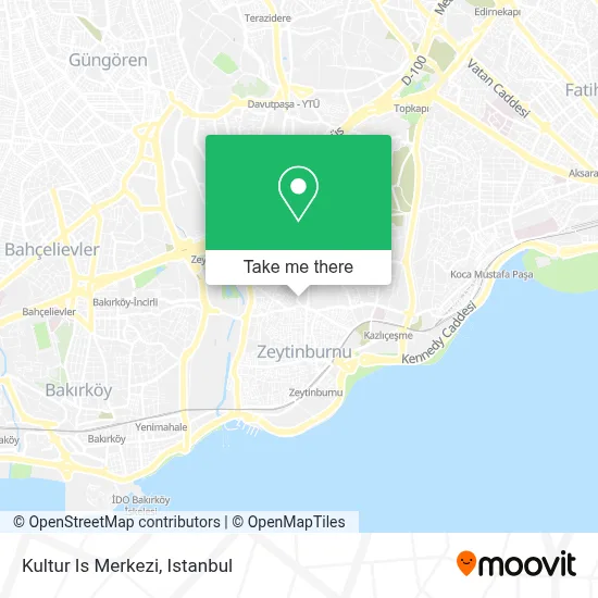 Kultur Is Merkezi map