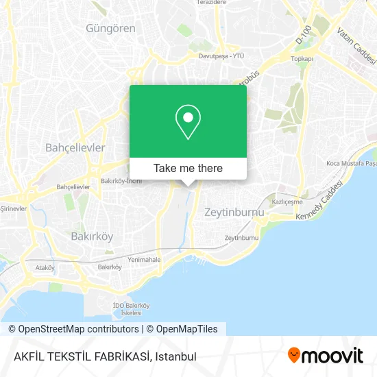 AKFİL TEKSTİL FABRİKASİ map