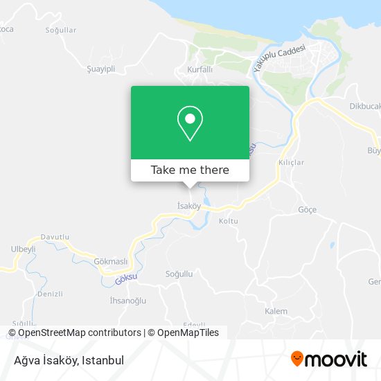Ağva İsaköy map