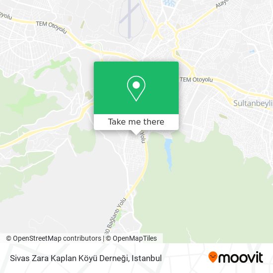 Sivas Zara Kaplan Köyü Derneği map