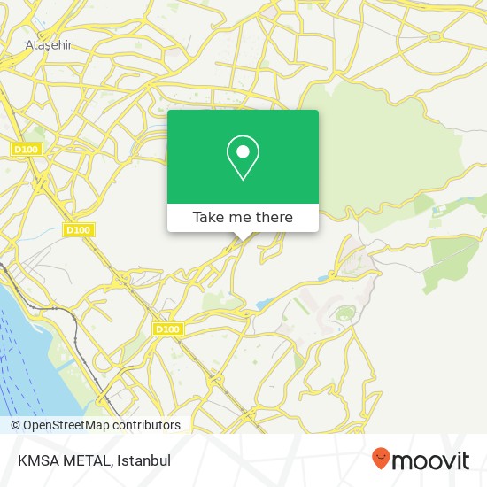 KMSA METAL map