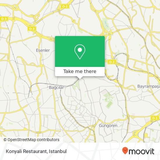 Konyali Restaurant map