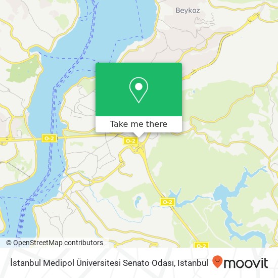 İstanbul Medipol Üniversitesi Senato Odası map