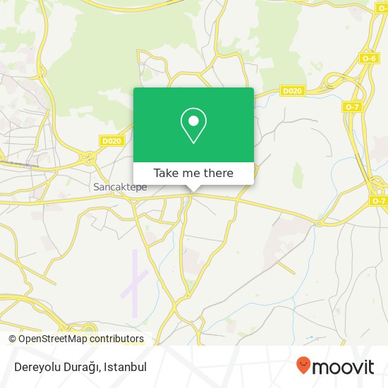 Dereyolu Durağı map