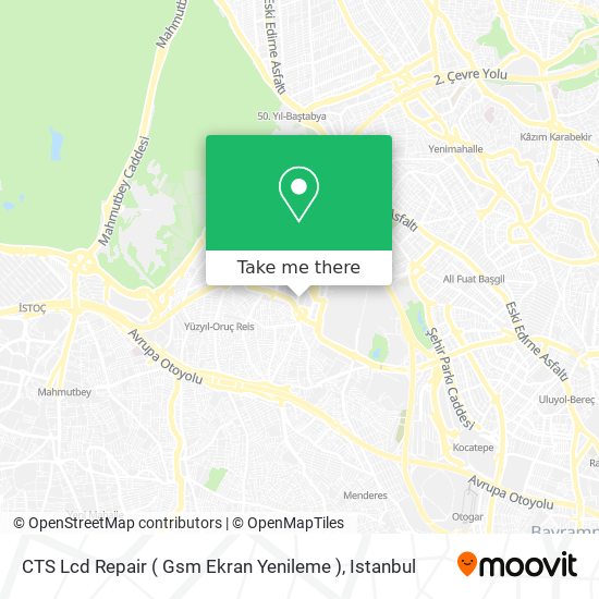 CTS Lcd Repair ( Gsm Ekran Yenileme ) map