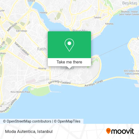 Moda Autentica map